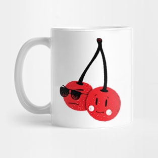 Cool Two Red Cherry Mug